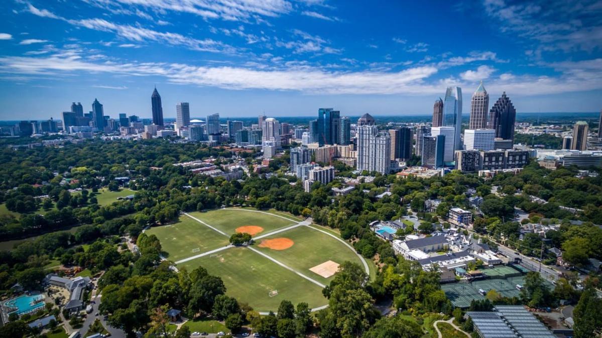 Stupendous Heart Of Piedmont Park Two Story Loft Apartman Atlanta Kültér fotó