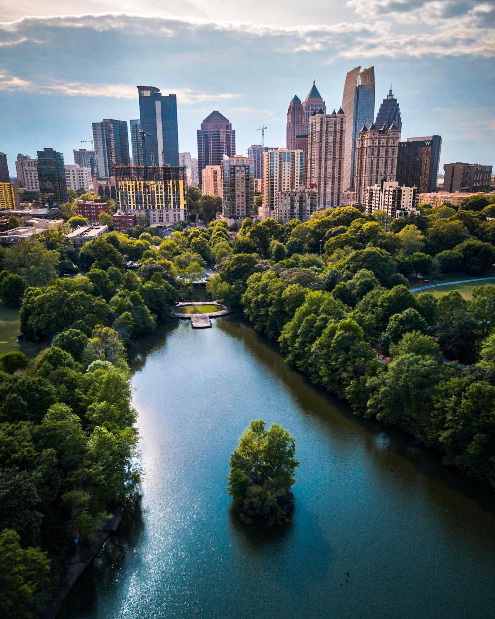 Stupendous Heart Of Piedmont Park Two Story Loft Apartman Atlanta Kültér fotó
