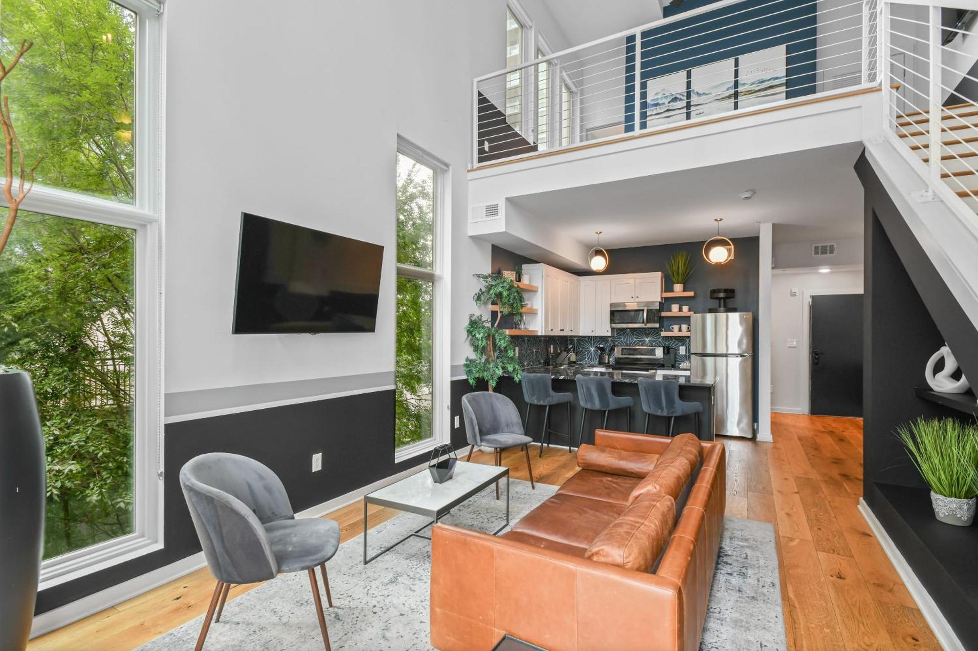 Stupendous Heart Of Piedmont Park Two Story Loft Apartman Atlanta Kültér fotó