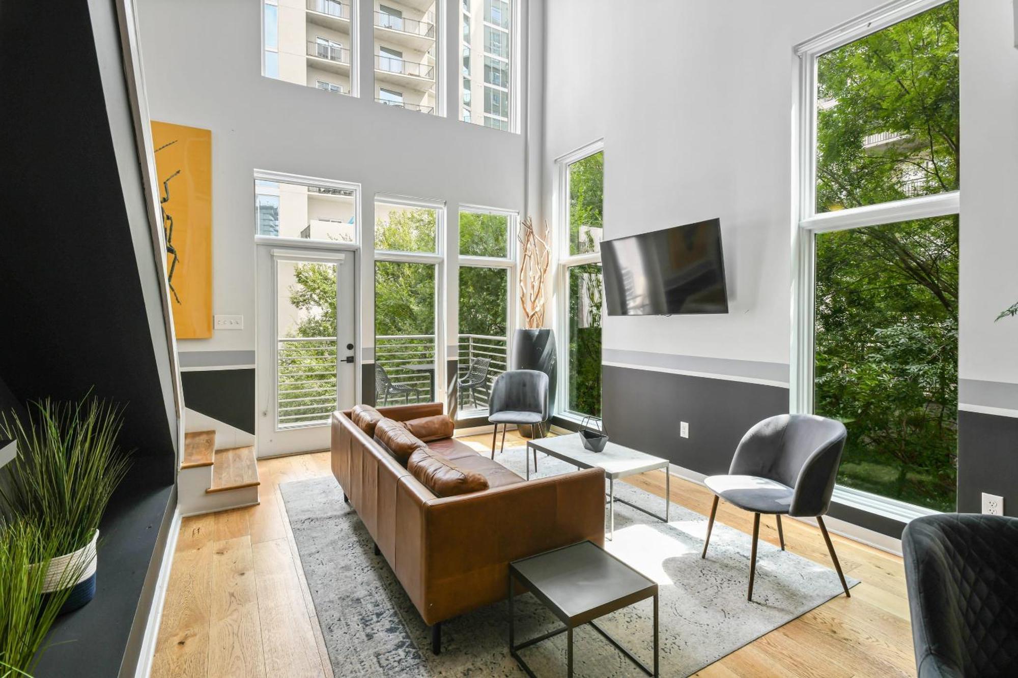 Stupendous Heart Of Piedmont Park Two Story Loft Apartman Atlanta Kültér fotó
